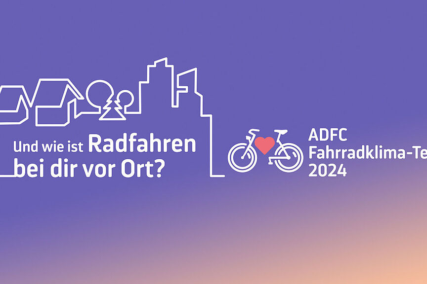 Fahrradklimatest Keyvisual Fahrradklimatest 2024